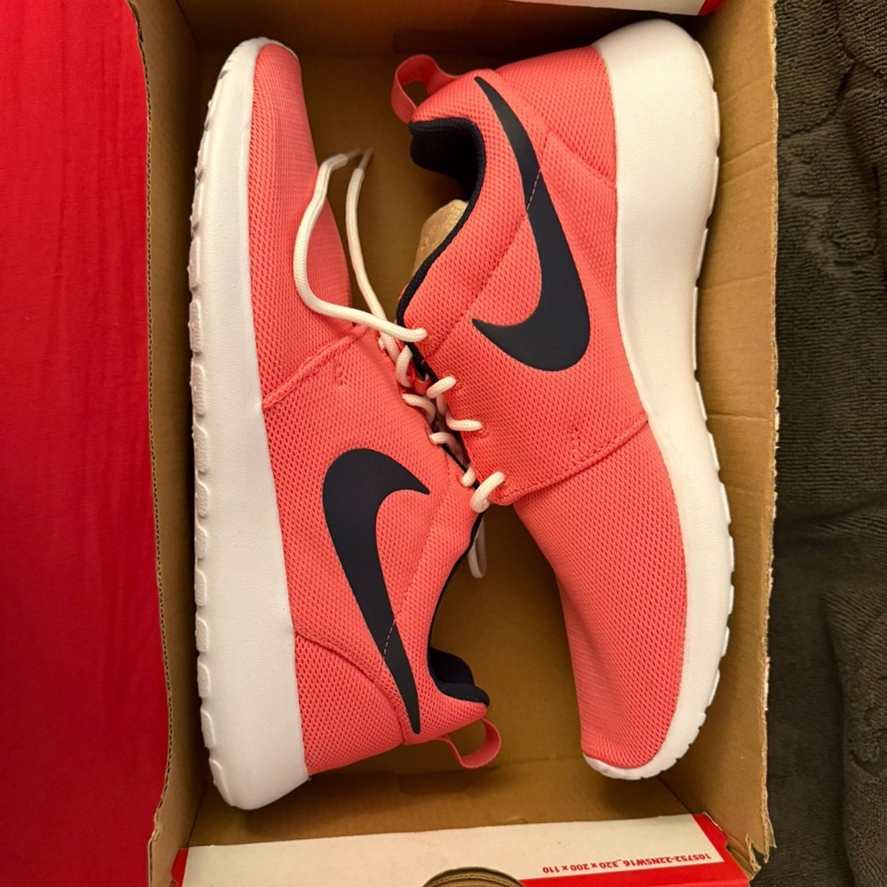 Nike Sea Coral and Obsidian Roshe One